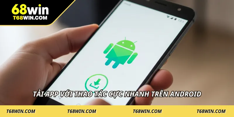 Tải app với thao tác cực nhanh trên Android
